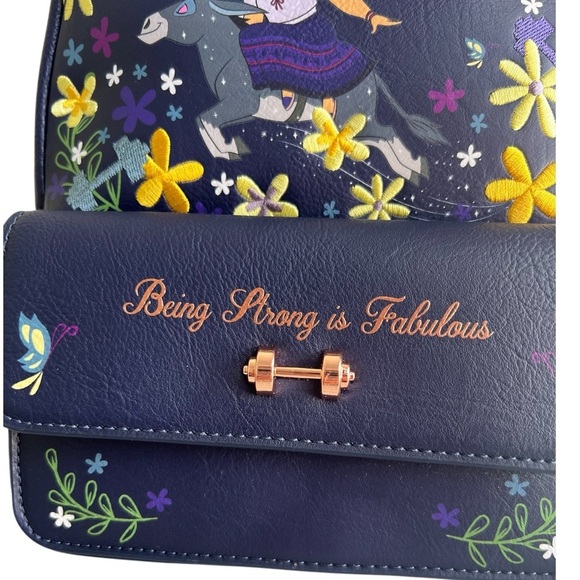 Brand New Loungefly Disney Parks Encanto Luisa Mini Backpack - Picture 8 of 9